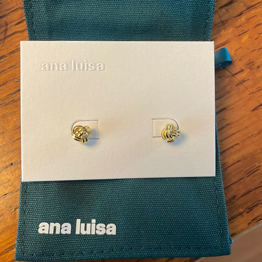 Mini Love Knot Studs | Ana Luisa